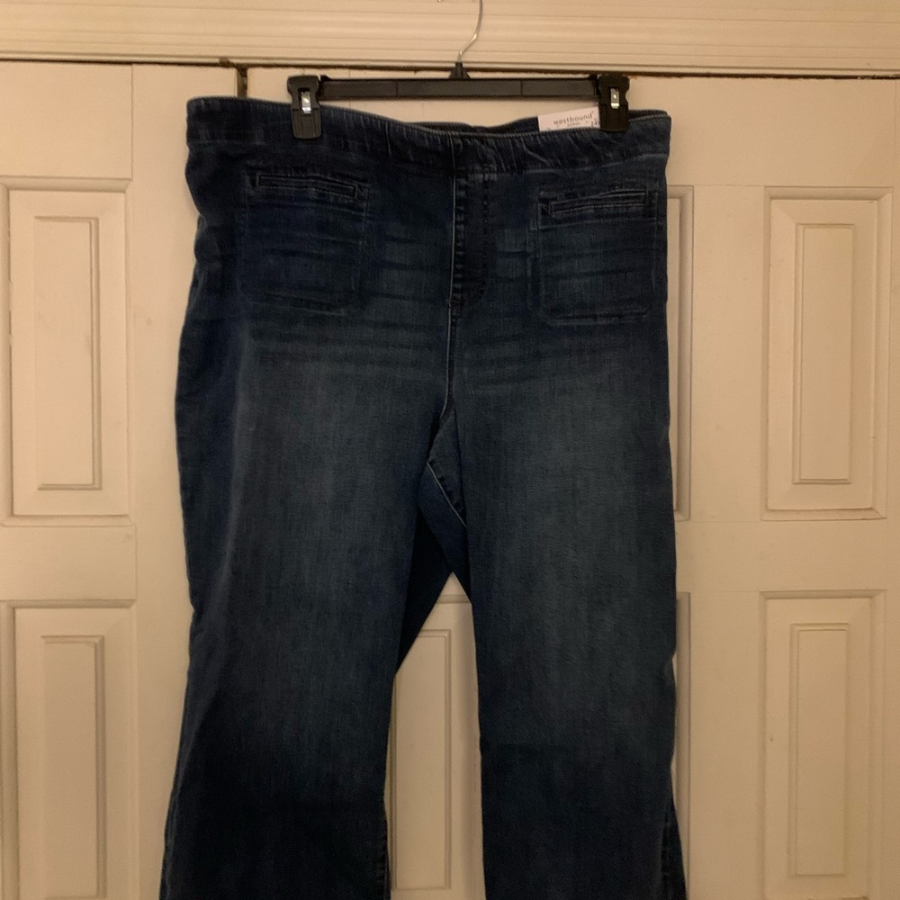 Westbound Dark Indigo Flare Jeans